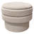 Modern Fabric Round Storage Ottoman-886572935