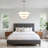 Aasim Cruce 5 - Light 19.8'' White Fabric Chandelier For Living Room Bedroom Entryway Staircase, 3-tier Modern Farmhouse  Drum Pendant Light Fixture-1620730267
