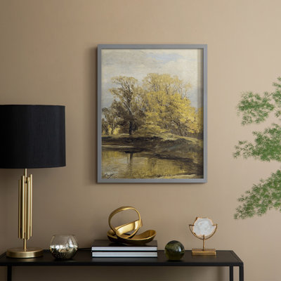 «Vintage Landscape», reproduction encadrée CL XXVII - bois massif