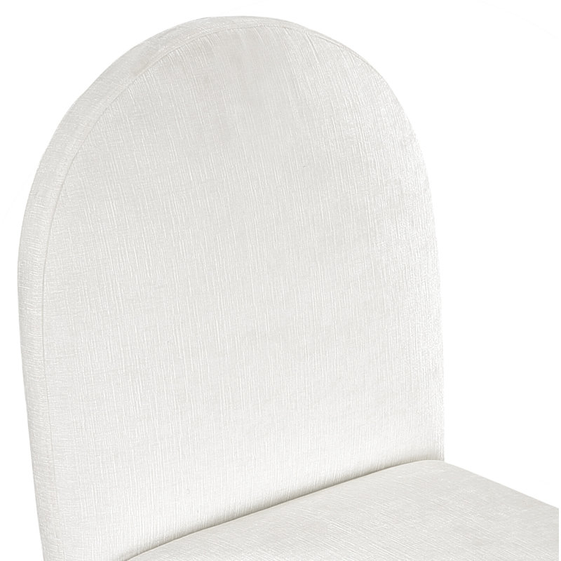 Chaise Waldorf, Naturel, Chenille crème
