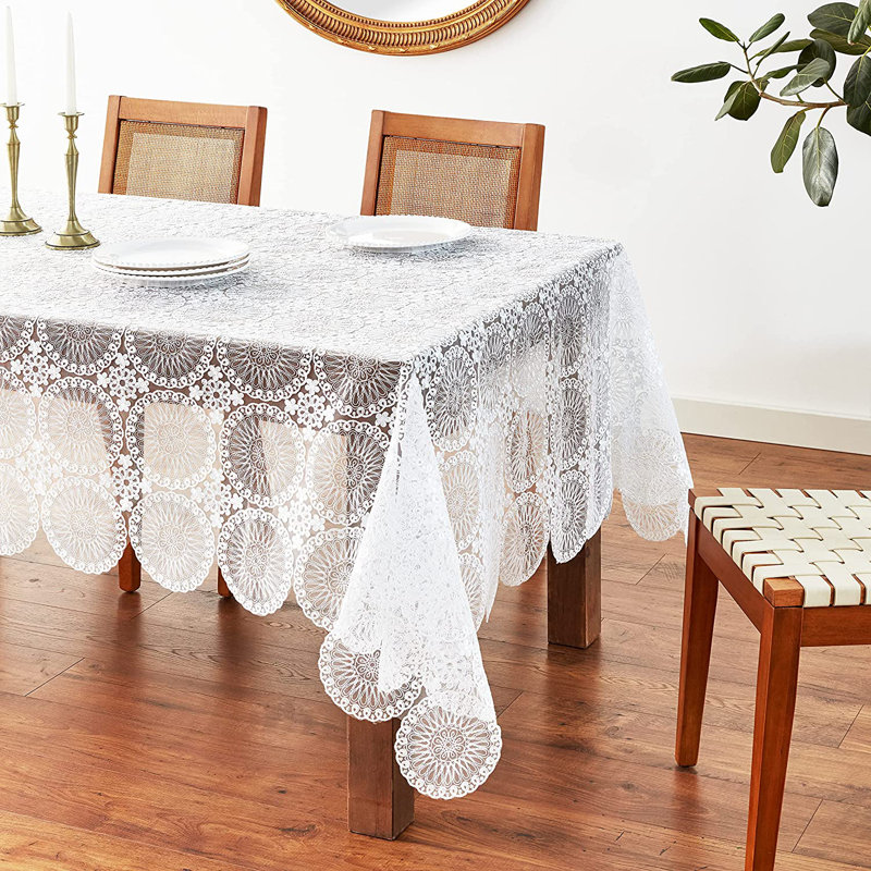 Geometric Tablecloth, 84" x 60"