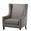 Chaise rembourrée en polyester avec 4 pieds-448604471