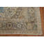 Tapis bleu médaillon traditionnel 8 x 11