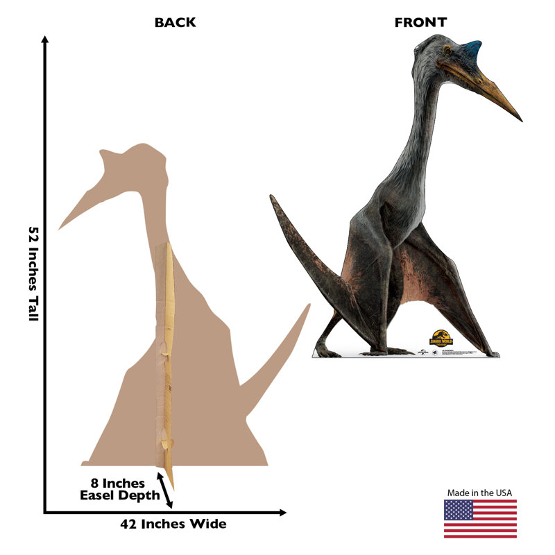Jurassic World Dominion Quetzalcoatlus Cardboard Cutout Standee