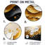 Golden Passage To Transitional Art I - Art mural moderne en métal transitionnel, impression d'art moderne en métal-2129402886