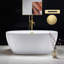 Ember 59'' x 32'' Soaking Acrylic Bathtub-100500624-50499932