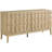 Retro Modern Sideboard Buffet With Storage, Hickory