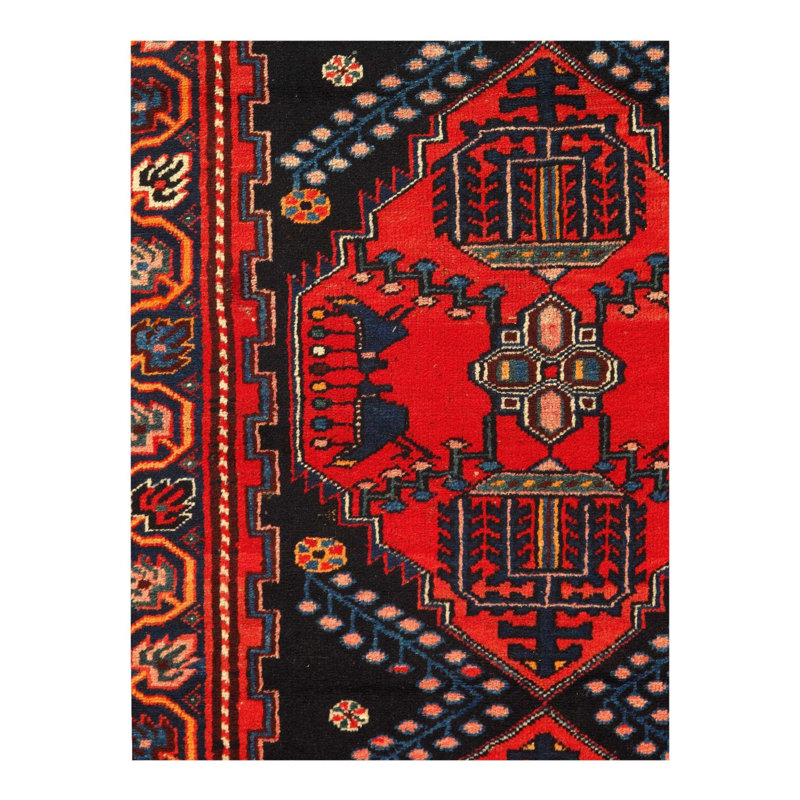 Oriental Area Rug in Red