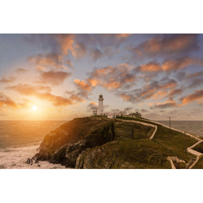 South Stack Lighthouse - Wrapped Canvas Print