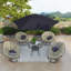 Parasol de marché Henry Street-1388768903
