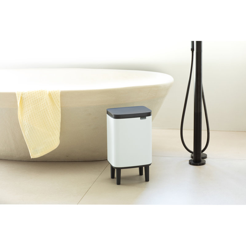 Brabantia 7 Litre Bo Waste Bin Hi, White