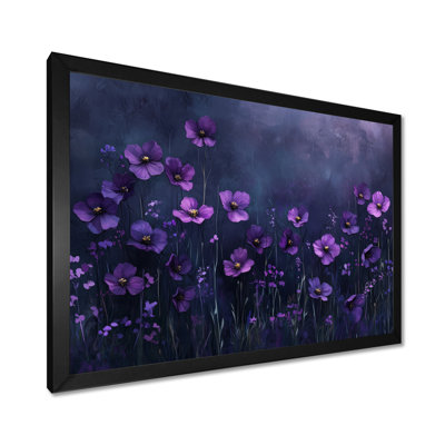 Ifrain Wildflower Mauve minuit Bloom II - Fleurs sauvages