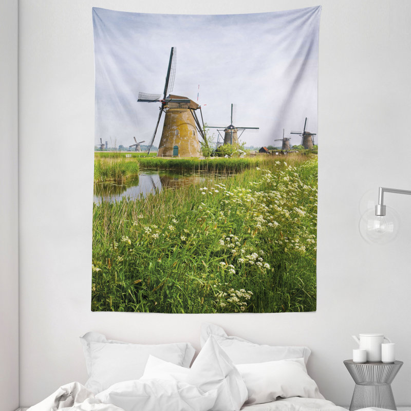 Tapisserie en polyester, H 80 po x l 60 po