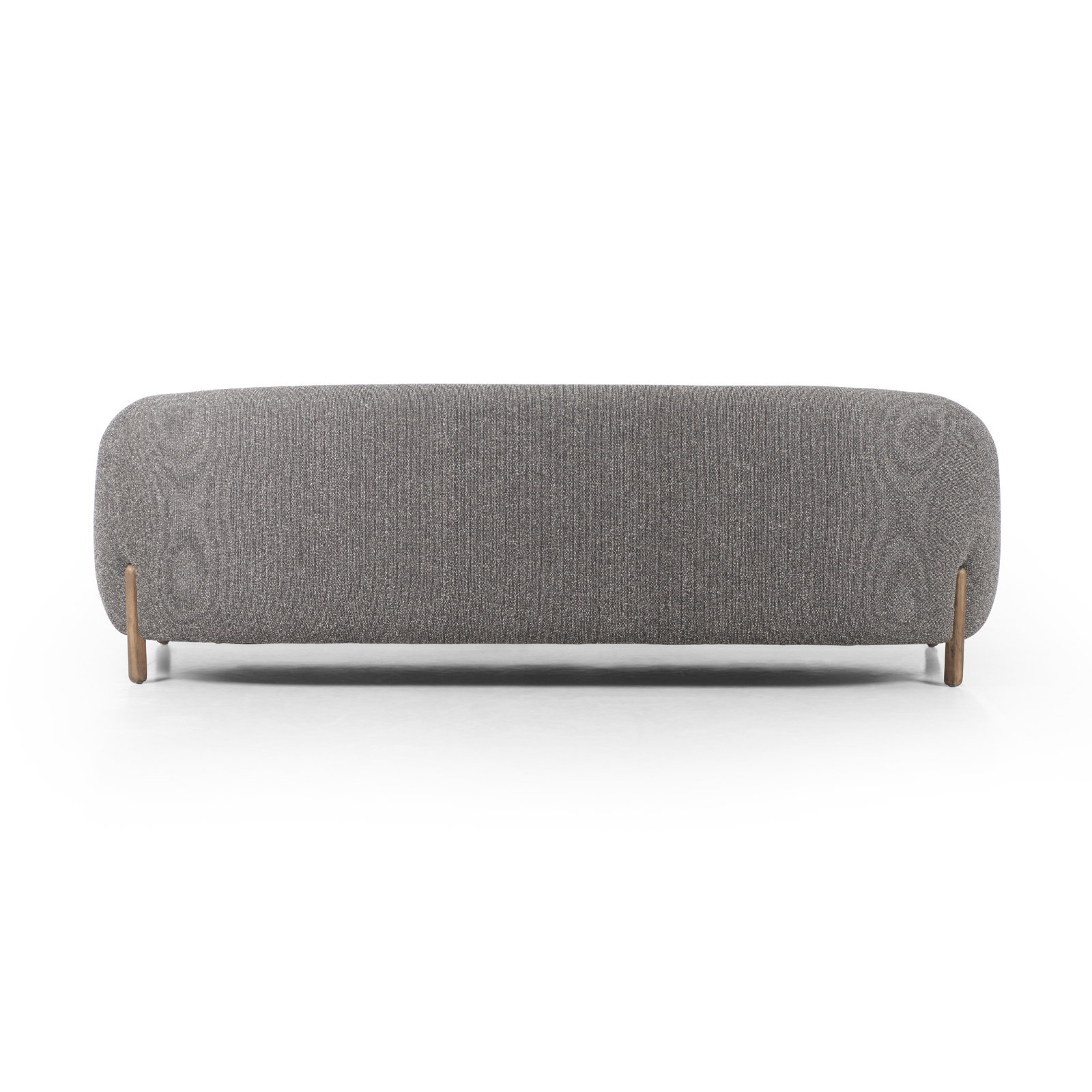 Amaryllis 87'' Upholstered Sofa, Capri Ebony Textured Weave