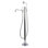 Kingston Brass Paris Single-Handle 1-Hole Freestanding Tub Faucet with Hand Shower