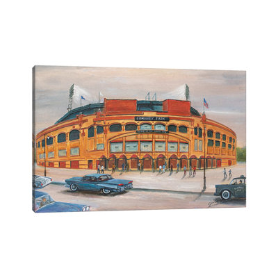Comiskey Park 1 Piece Wrapped Canvas Painting