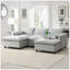 Canapé modulaire 86,5 po Chenille-1465750303