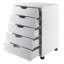 Halifax 3-pc Cabinet Set With File Drawer, White