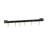 Handcrafted Wall Rack Utensil Bar with 6 Hooks-214798-70966410