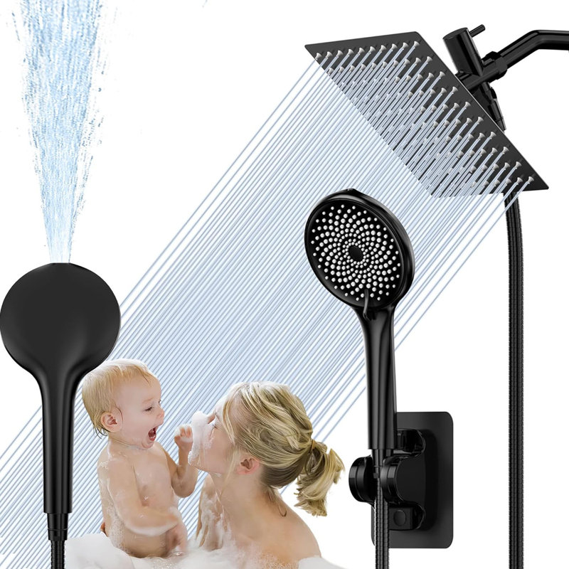 Pomme de douche double 1,8 GPM GPM