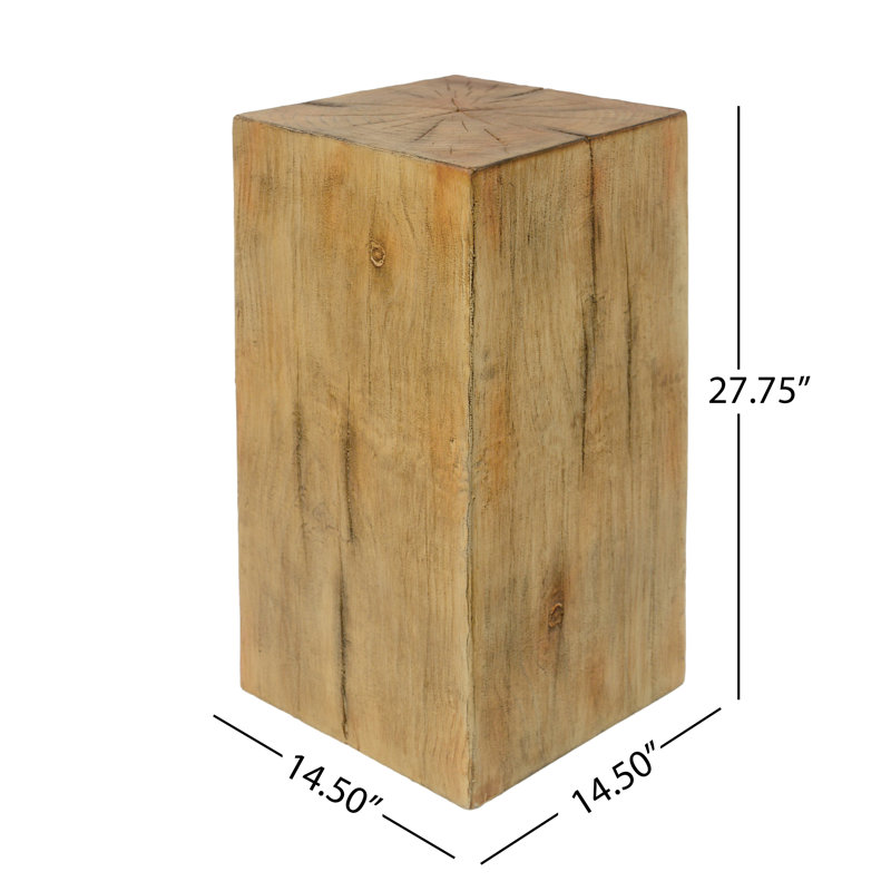 Table d'appoint Stonego, Naturel