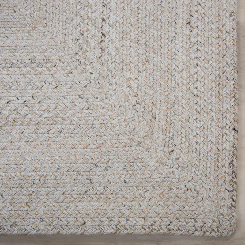 Tapis 100% polyester tissé à la main, Rectangle 5 pi x 7 pi 6 po