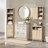 24.8" H Farmhouse Bathroom Cabinet with Door