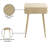 Kiyotsugu 17'' W Metal Nightstand-103184841