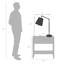Lampe de bureau Berdie Cintia