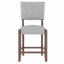 Ensemble de table de salle à manger 5 pièces à hauteur de comptoir, table de bar en faux marbre et 4 chaises rembourrées, ensemble de salle à manger moderne de style Mid-Century pour la salle à manger, cuisine de pub, petite place-1165628871