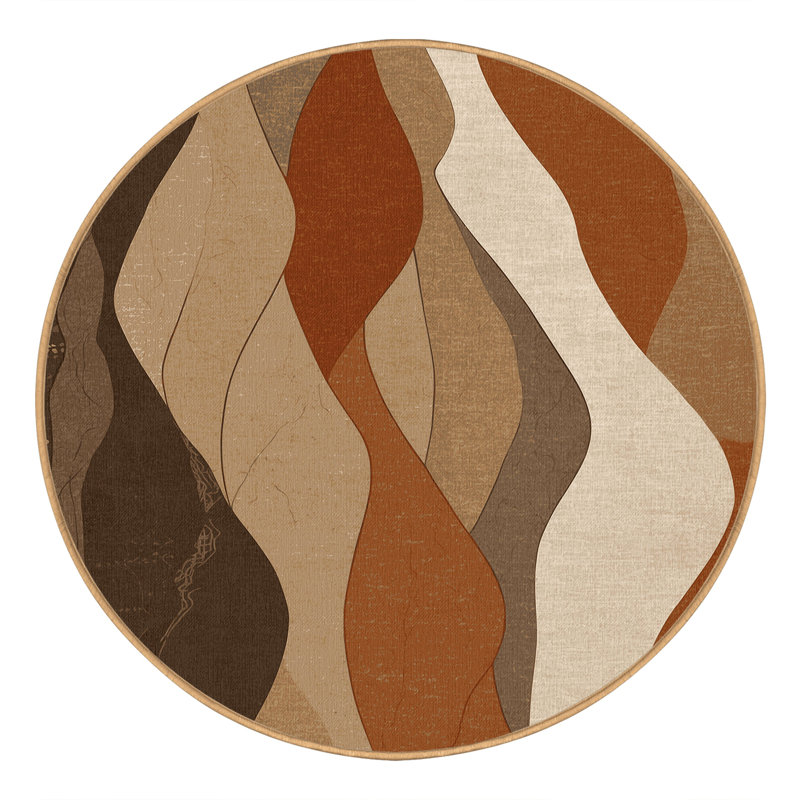 Dawn's Edge Rug, Round 7'