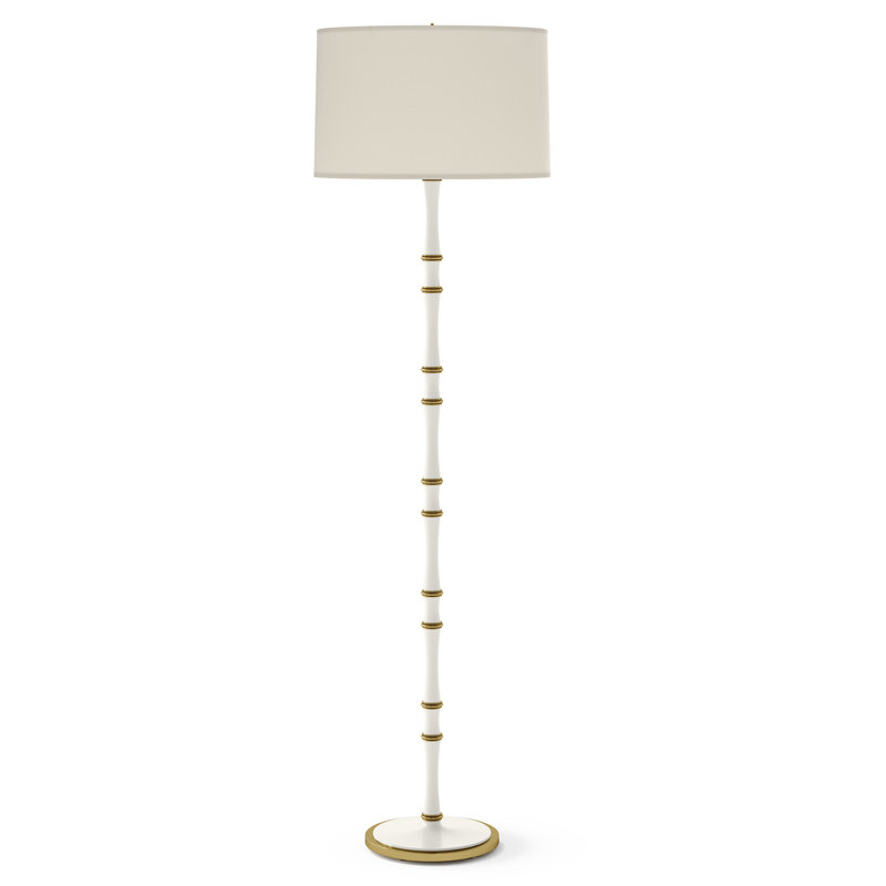 Lampe sur pied traditionnelle 64,50 po Kane, Fondine, Marguerite