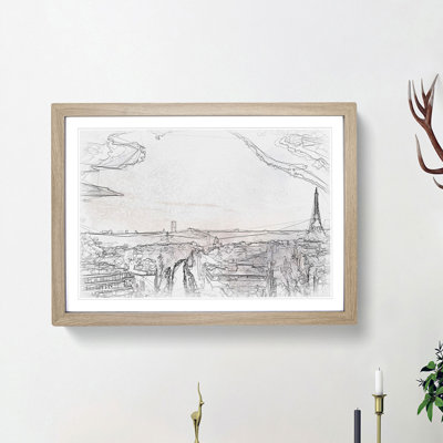 Paris in Sunlight - Picture Frame Graphic Art Print