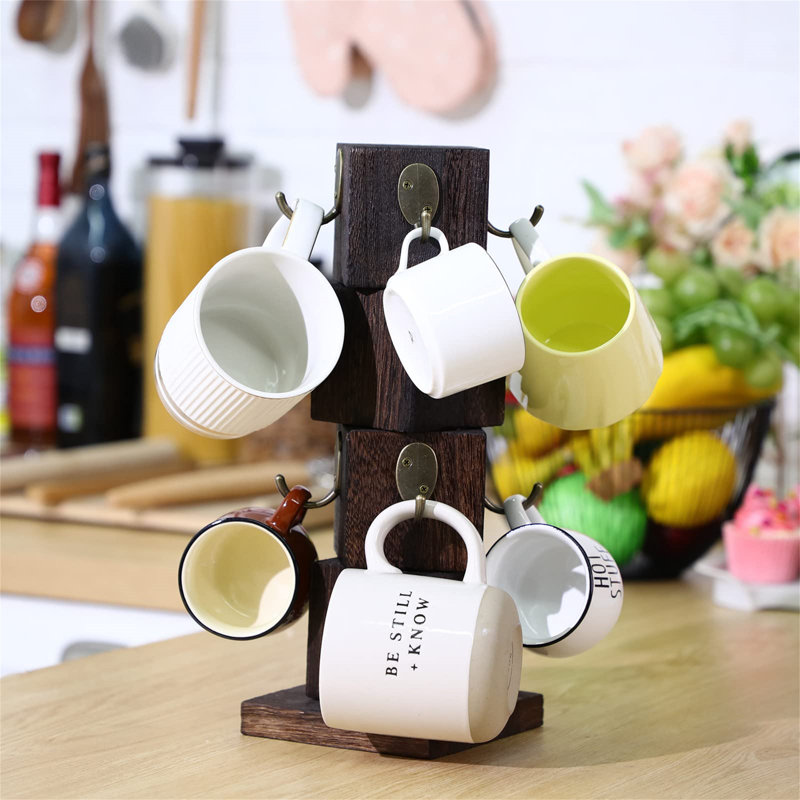 Ciclaly Mug Tree, Brown