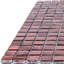 Carreau de mosaïque pour mur et plancher en verre 0,6 po x 0,6 po Skosh-94585059