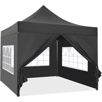10 x 10 Waterproof Stable Winterproof with Side Wall and Sandbag