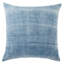Oreiller en duvet bleu / blanc Jaipur Living Morgan (carré de 22 po)-2062199203