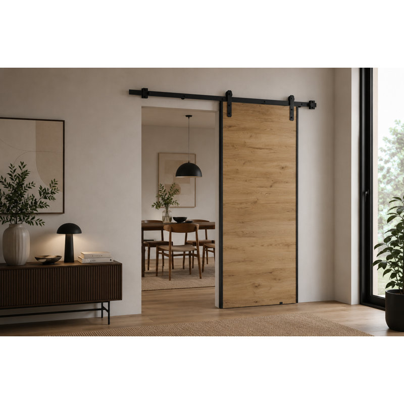 Door, 86cm x 205cm, Brown