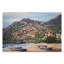 « amalfi coast line », reproduction de peinture à l’acrylique sur toile tendue-31980433