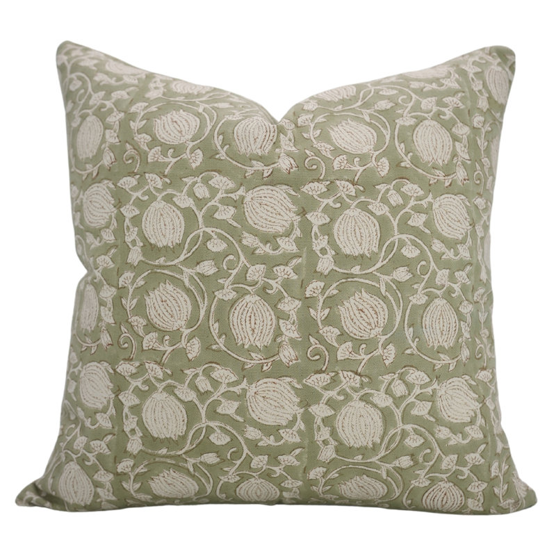 Fabdivine Luxury Handmade Cotton Cushion Cover to Add Warmth and Elegance - 6 Kamal, Square, 20" x 20"