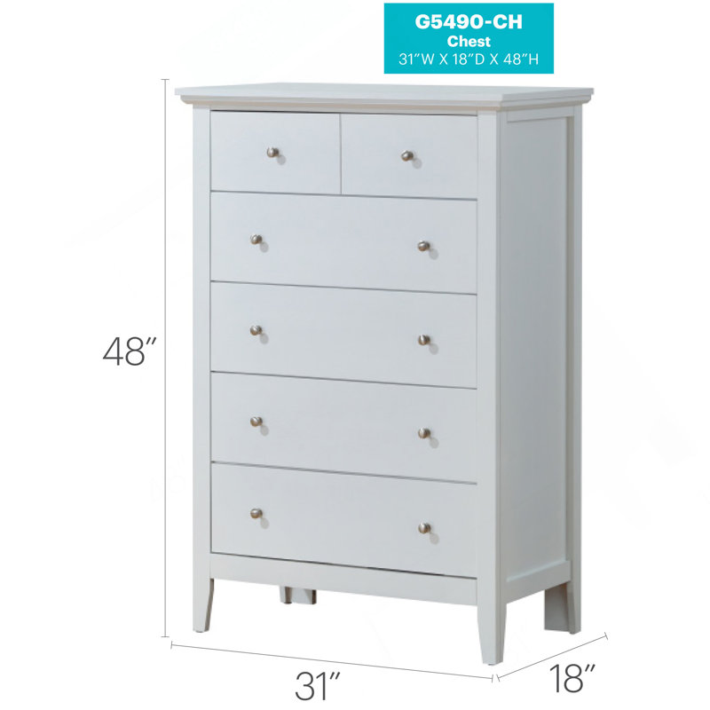 Commode Hammond G5490-CH, blanc, Blanc