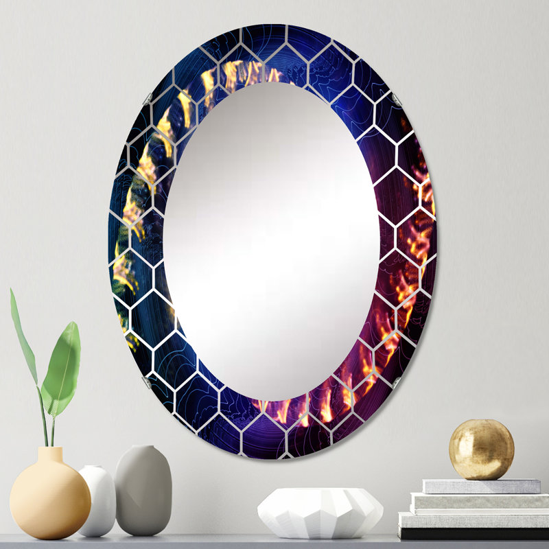 Miroir mural Spiral, 30 po x 20 po