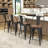 Rosenberry Counter Stool with Metal Frame-605868195-605868204