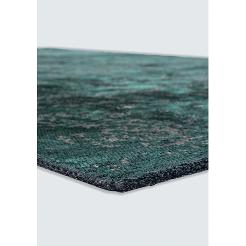 Almeter Vintage Look Hand Loom Indoor / Outdoor Area Rug, Rectangle 7'10" x 9'10"