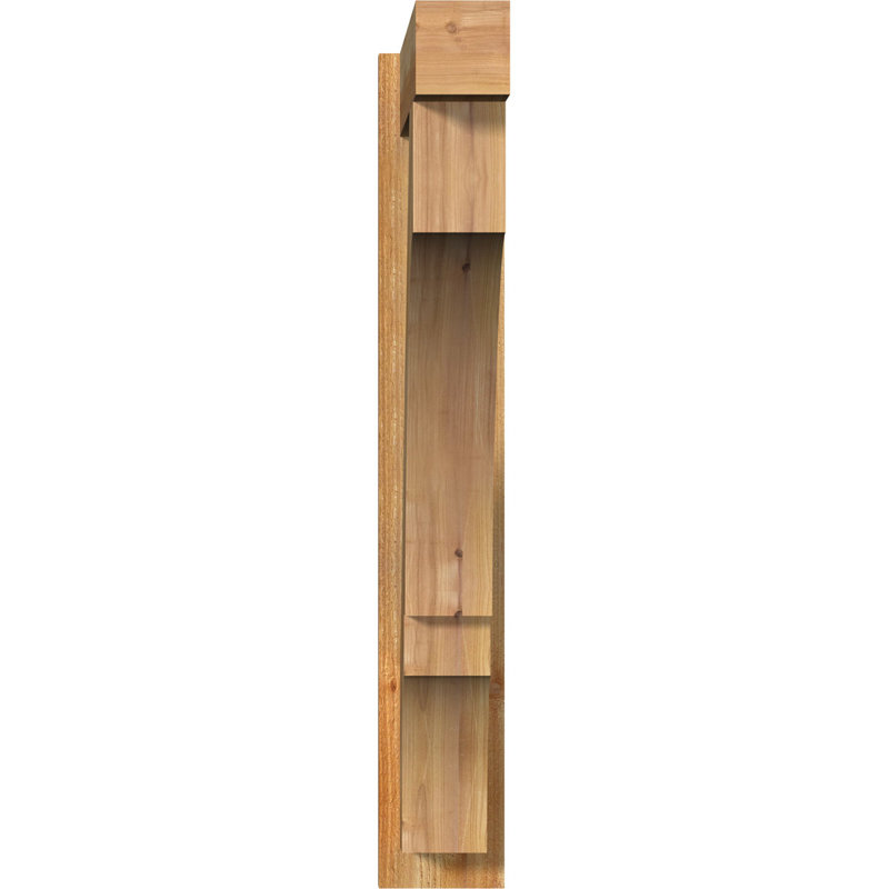 Bloc balboa rustique en bois rustique, P 28 po x H 40 po, Sapin Douglas de 7 1/2 po (lisse)
