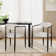 Clivia Fabric Upholstered Back Armchair Dining Chair Set of 2