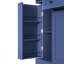 Garde-manger autoportant avec armoire latérale, tablettes de porte et tiroir-2133182208-2122834571