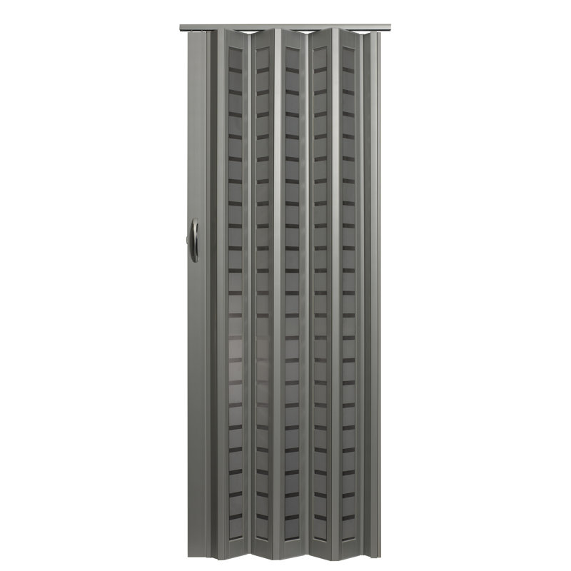 Porte accordéon Metro, Argent