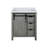 Marsyas 30 in W x 22 in D Single Bath Vanity with Marble Top-50208048-50208049