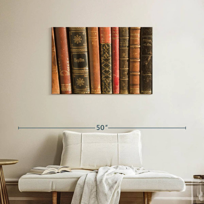 Kerner Ancient Books, 24" H x 36" W